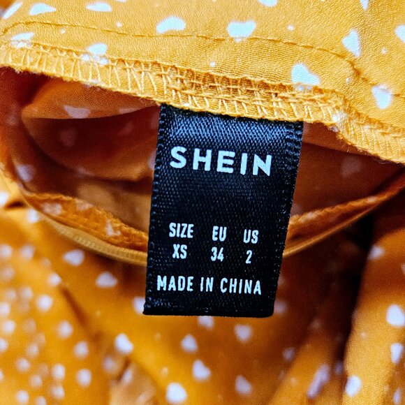 Shein Yellow Maxi Skirt - Picture 5 of 7